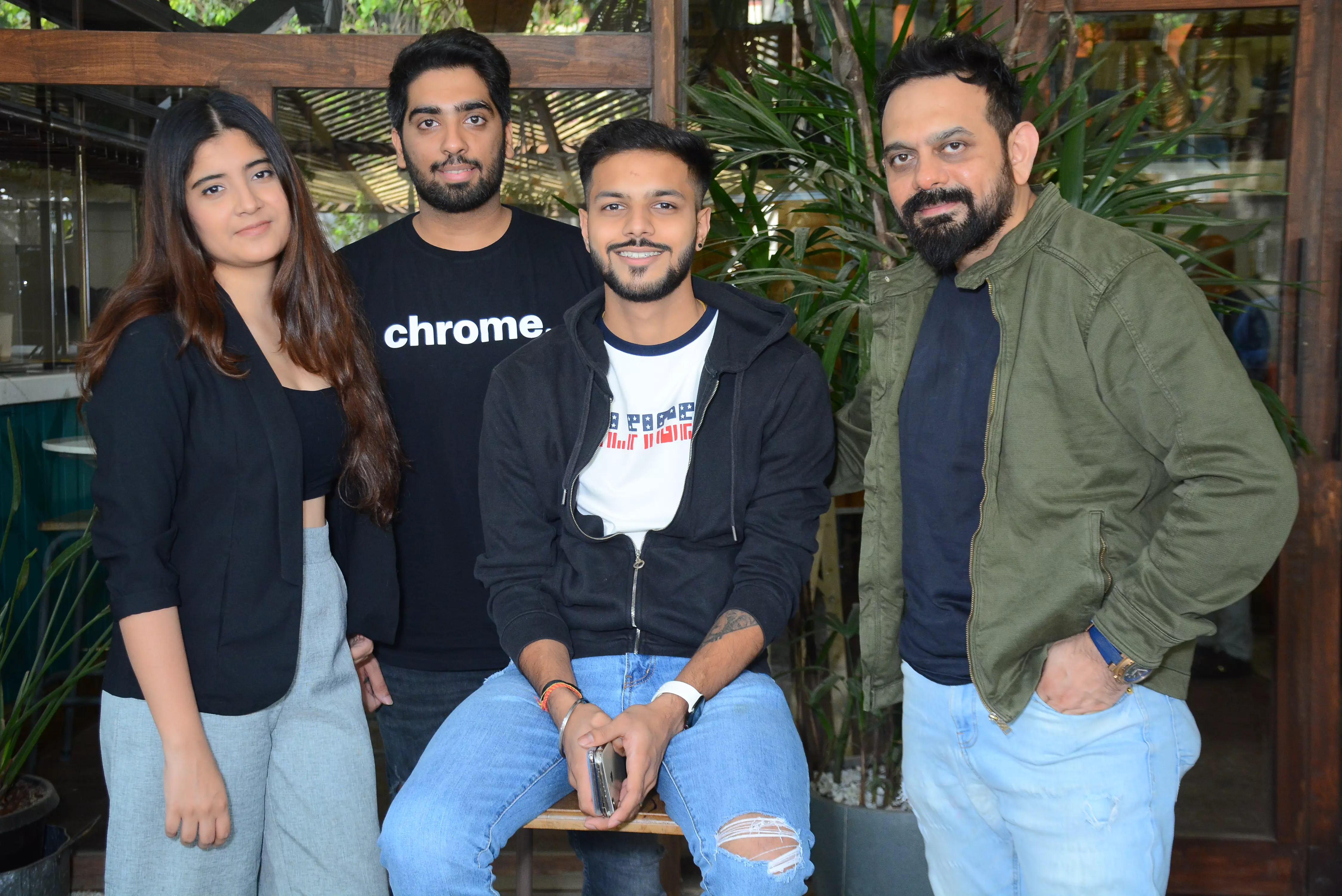 Nikita Harsinghani, Pawan Shahri, Karan Nohria and Dhaval Udeshi Nikita Harsinghani, Pawan Shahri, Karan Nohria and Dhaval Udeshi