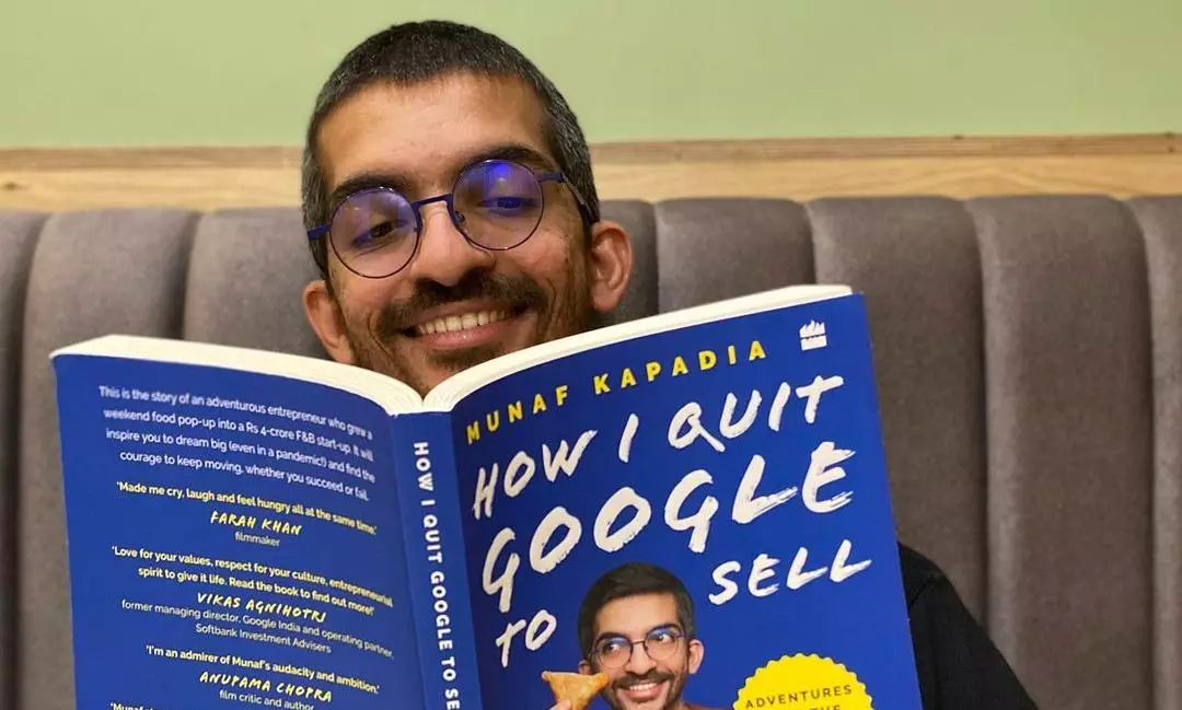 How Munaf Kapadia quit Google to sell samosas. And then, wrote a book about it