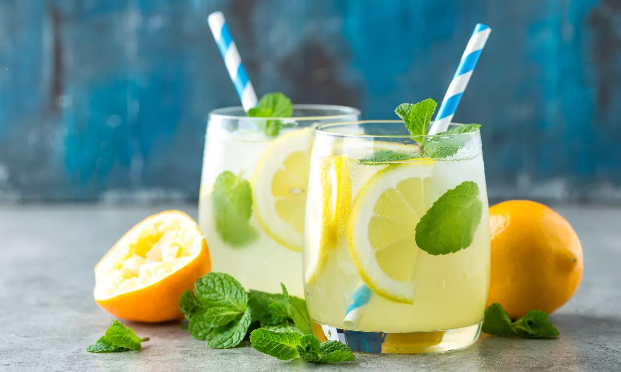Just a mint. Your drink is about to get more refreshing