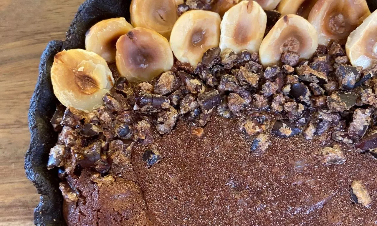 Cold brew chocolate tart Cold brew chocolate tart