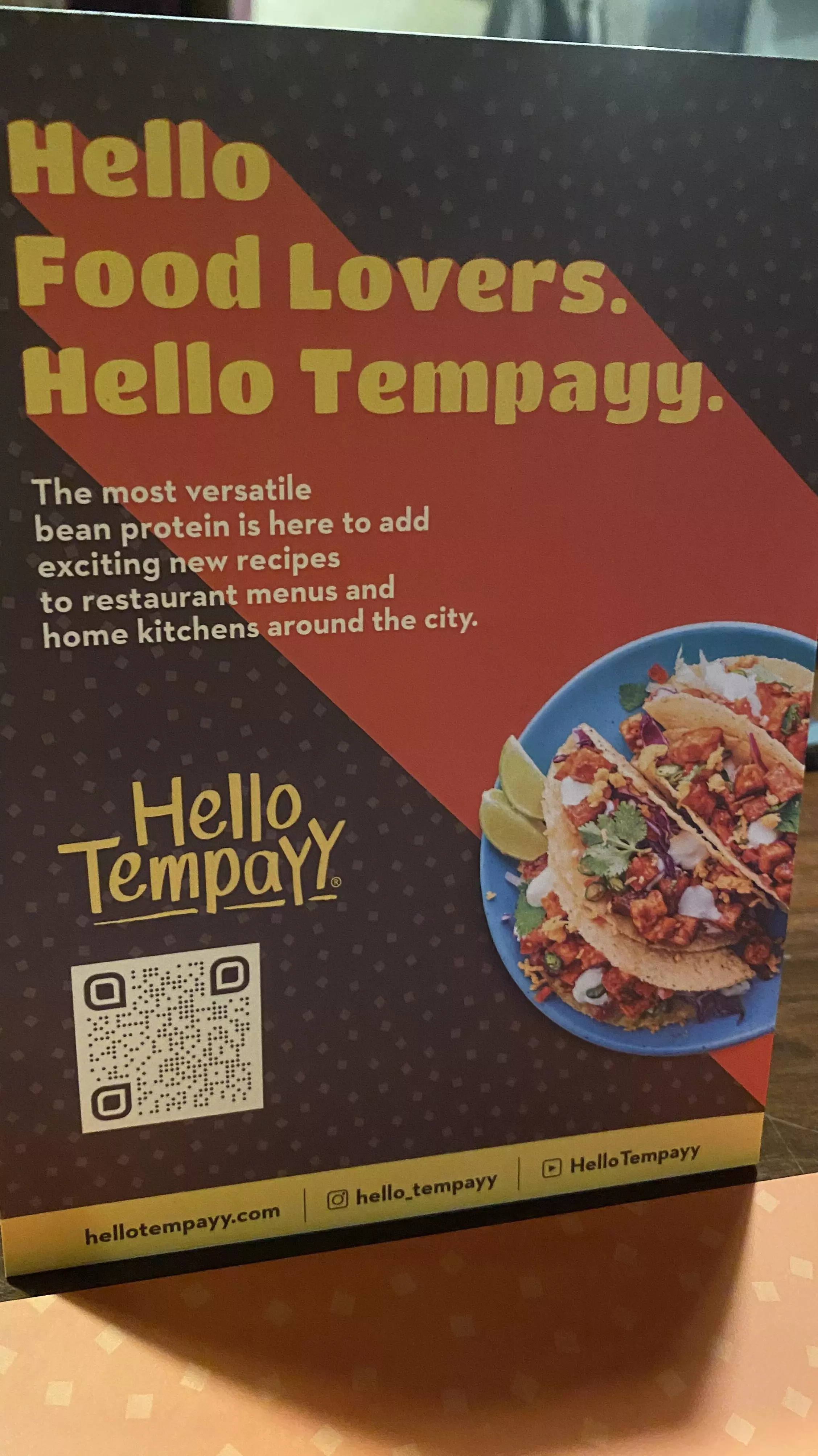 Hello Tempayy – a new and versatile bean protein, launches in Mumbai