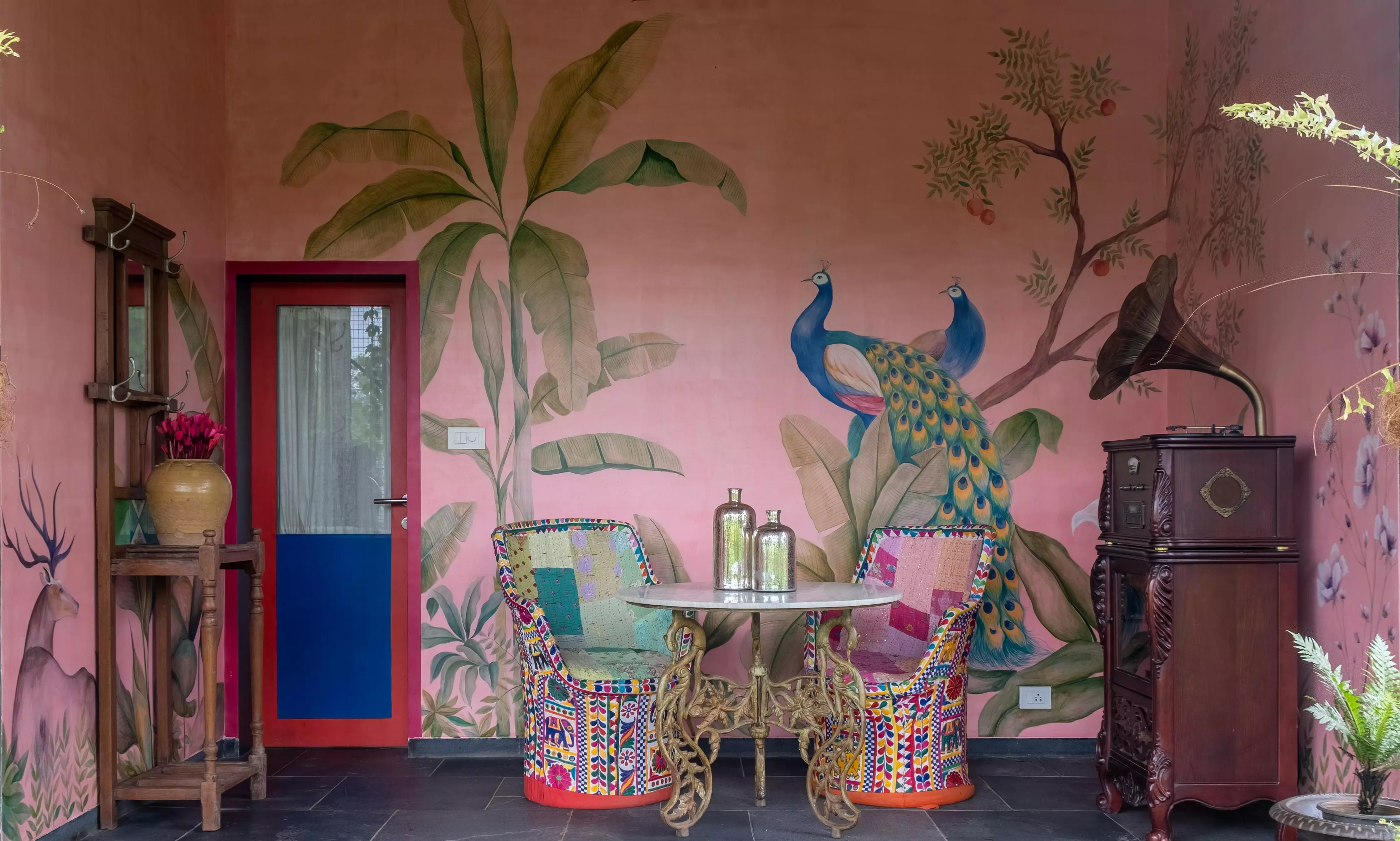 Renowned interior designer Shabnam Gupta invites you to Peacock Life Living, a beautiful homestay in Karjat