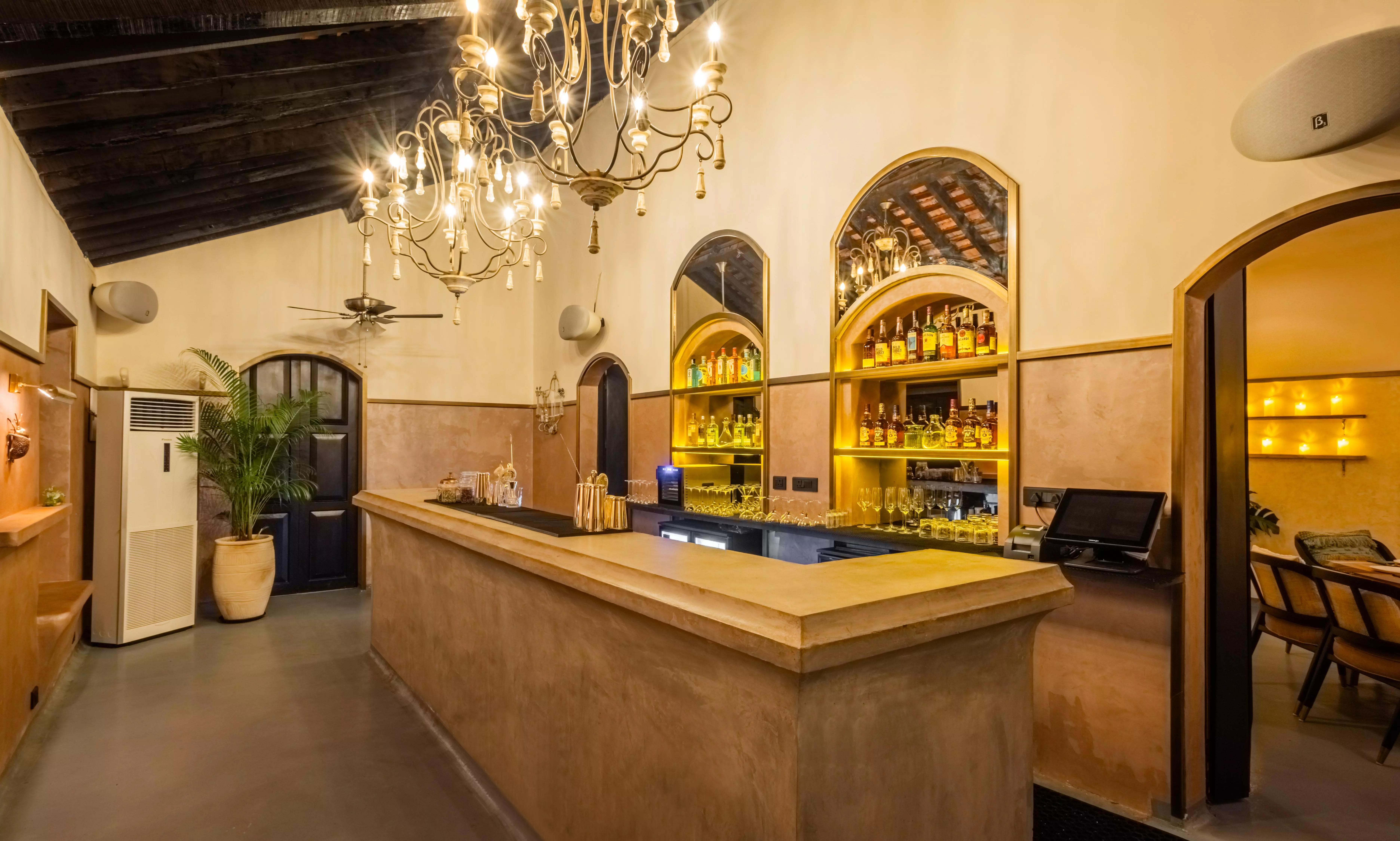 Experience the confluence of Indian culinary heritage in the old world charm of a Portuguese Villa at Taupe