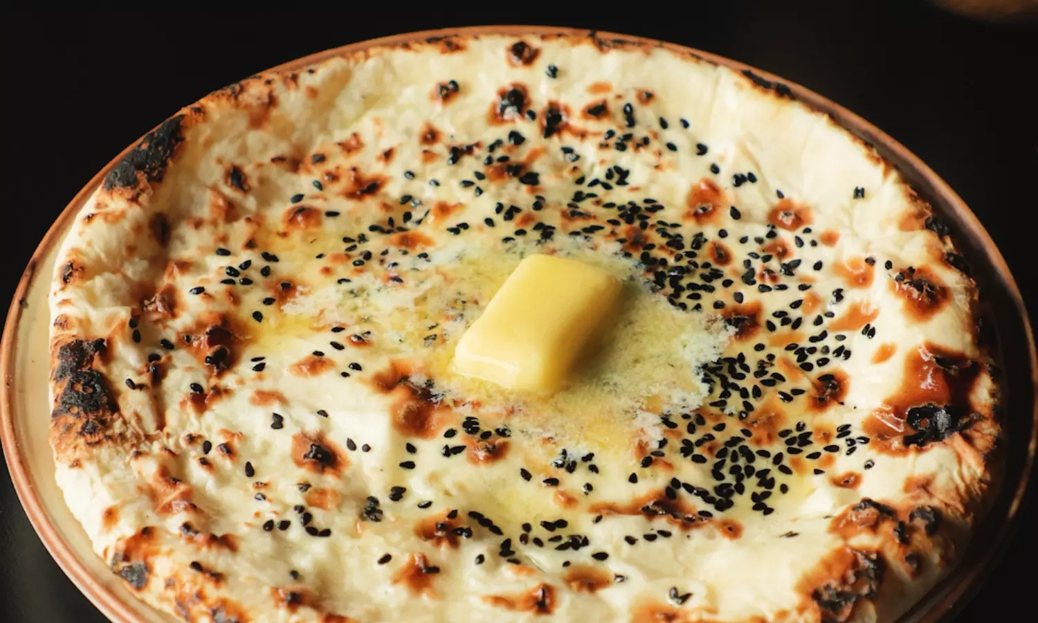 Cheesy Stuffed Naan Bread