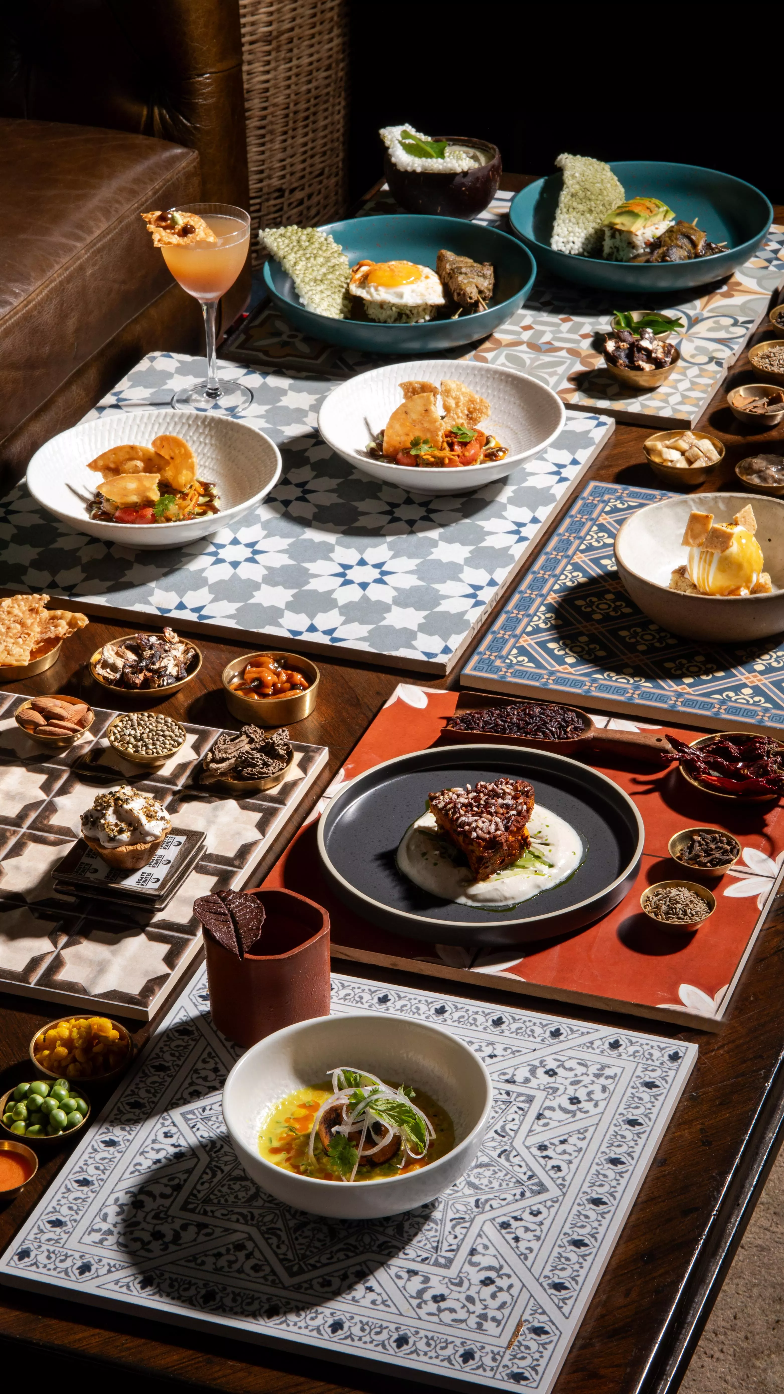 Highlights of Peaks to Palms menu by Slink and Bardot