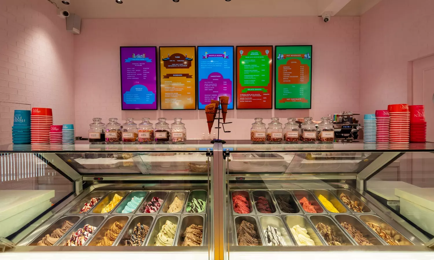 Italian sweetness and savoury delights meet at Frozen Fun Cafe in Mumbai.