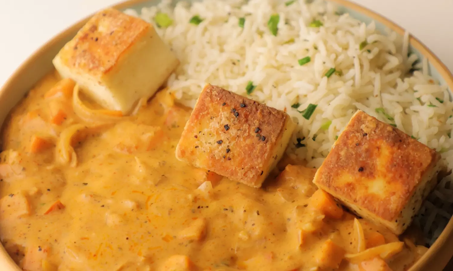 Paneer Chilli Rice Bowl