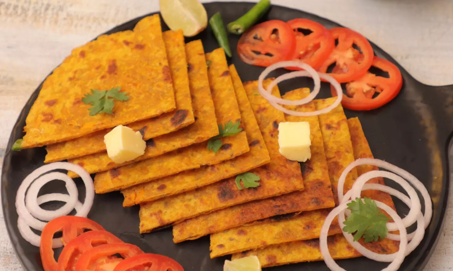 Gajar Ka Paratha