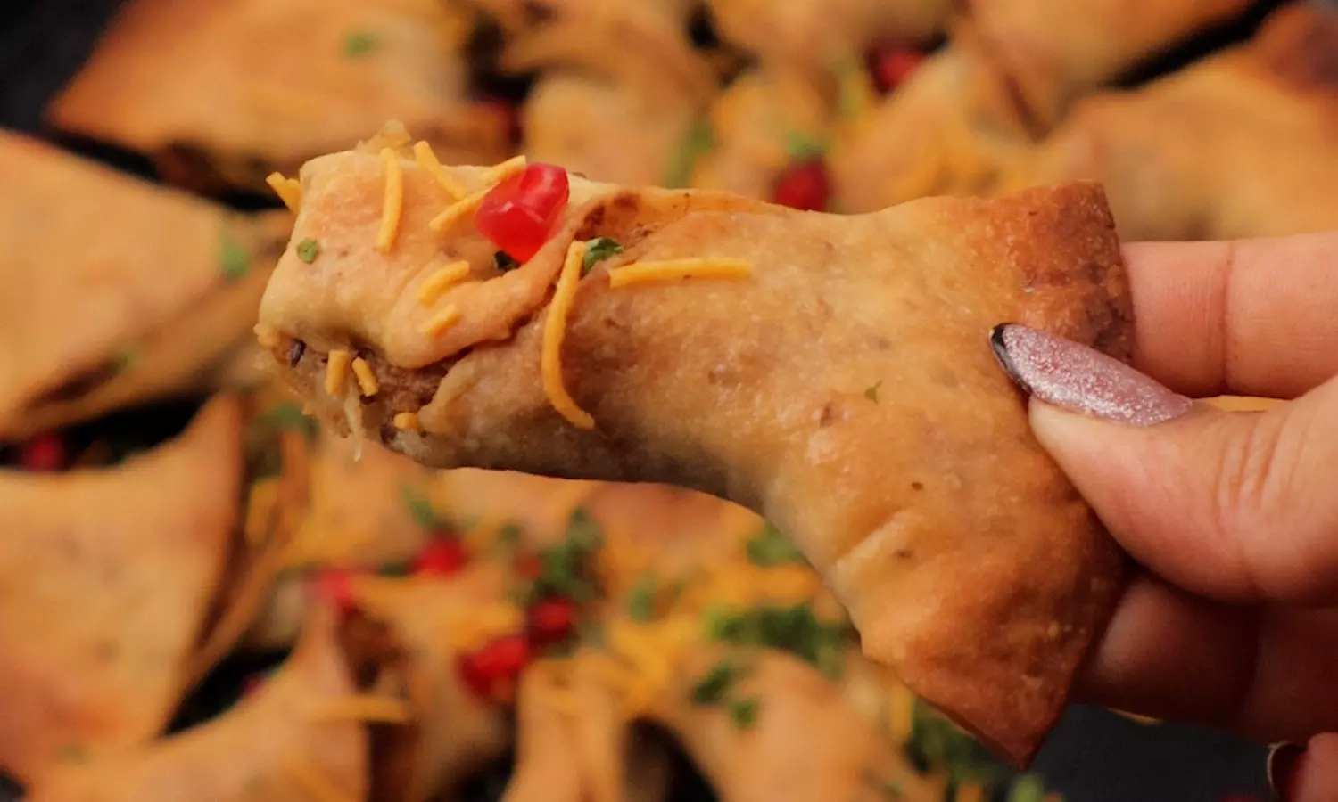 Bow Shaped Samosas