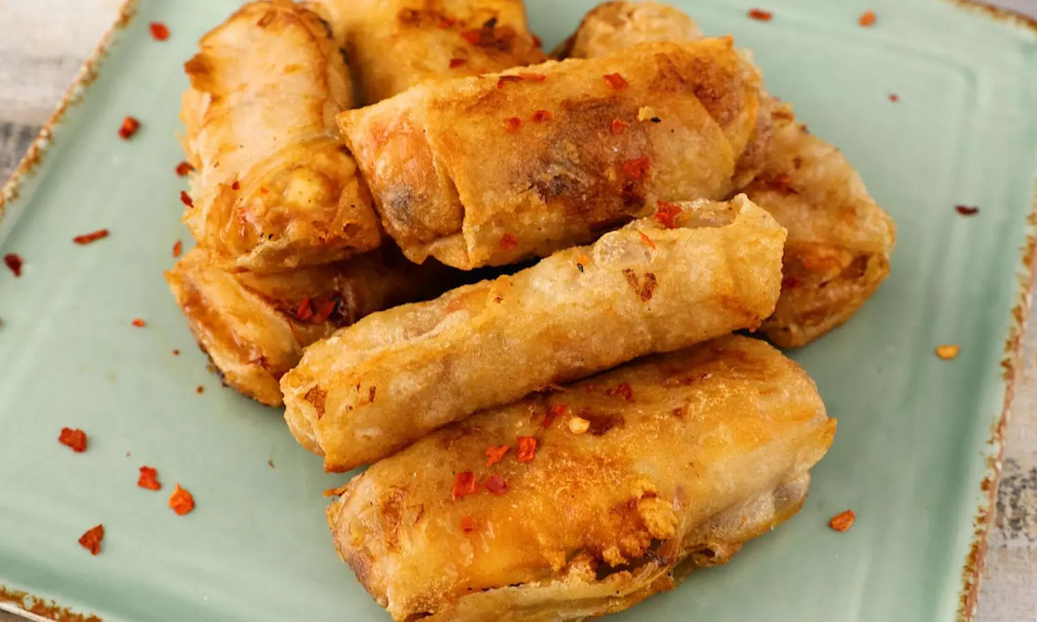 Crispy Fried Paneer Wrap