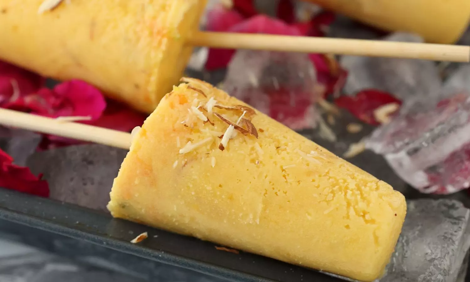 Mango Kesar Kulfi