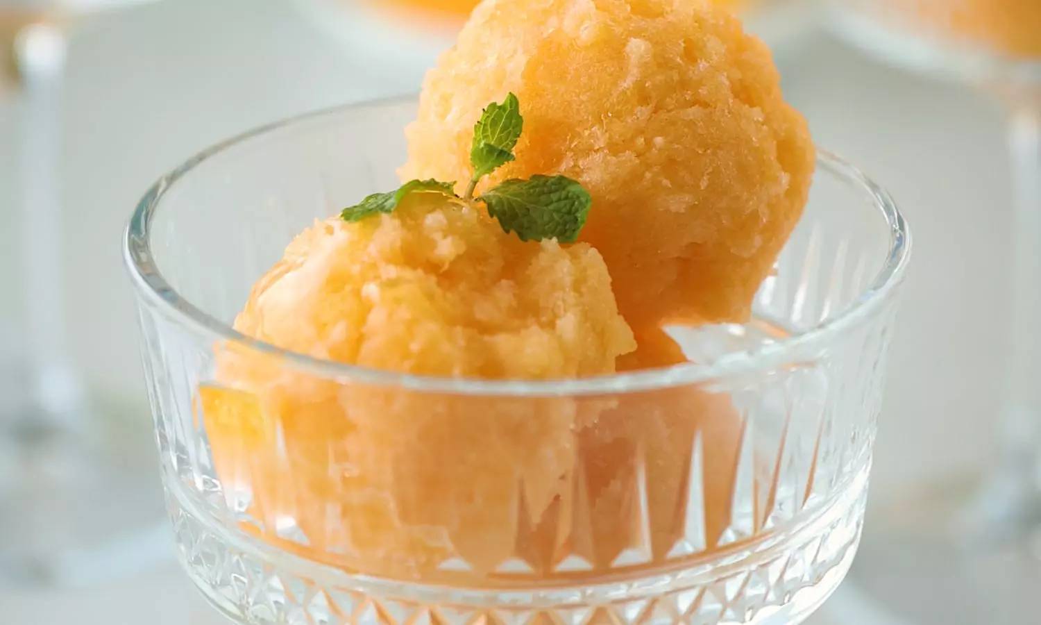 Muskmelon Sorbet