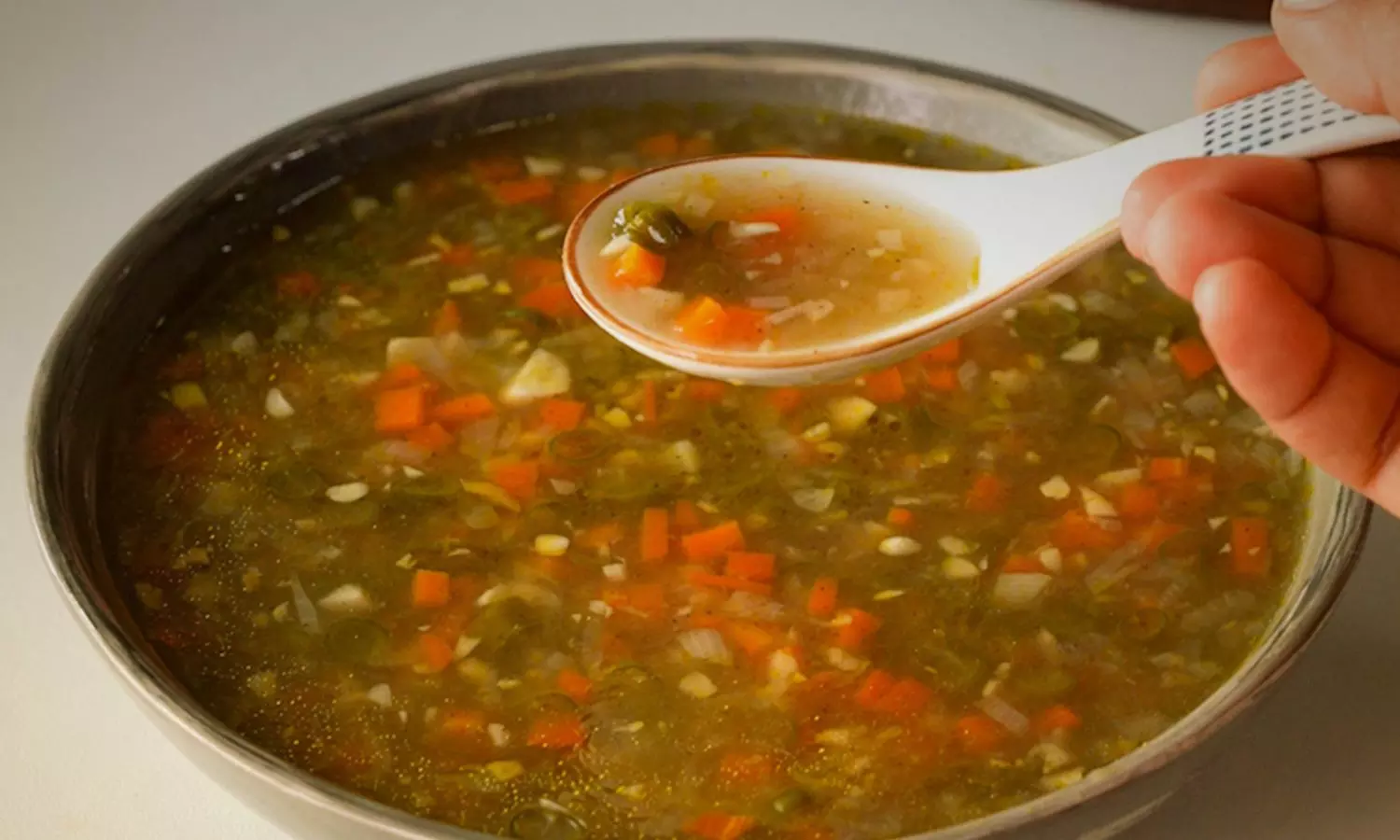 Pepper Garlic Soup