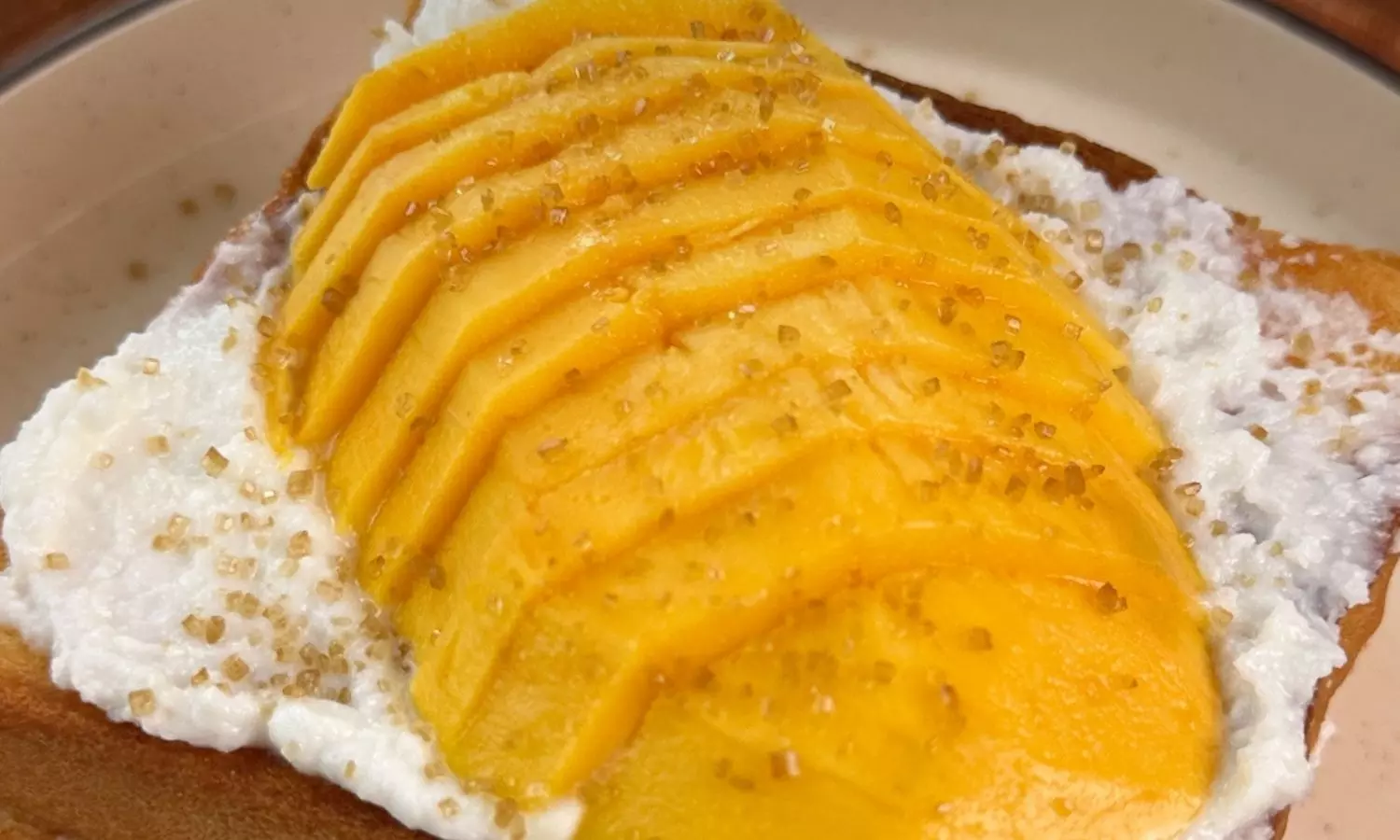 Mango Malai Toast