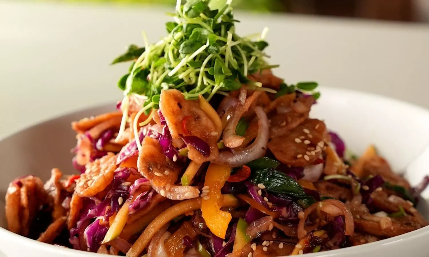 Thai Lotus Stem Salad