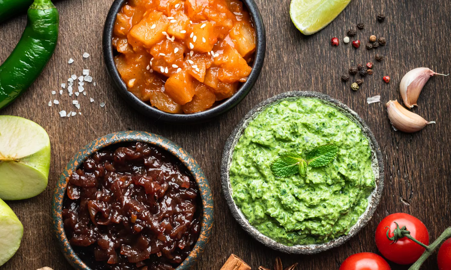 Not Just Mint and Coconut: The Many Moods of Indian Chutneys