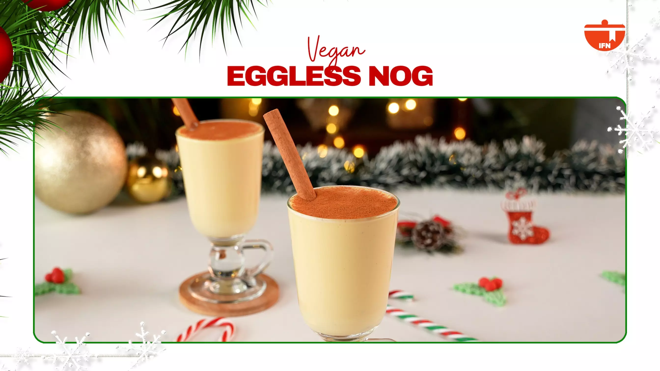 Vegan Eggless Nog