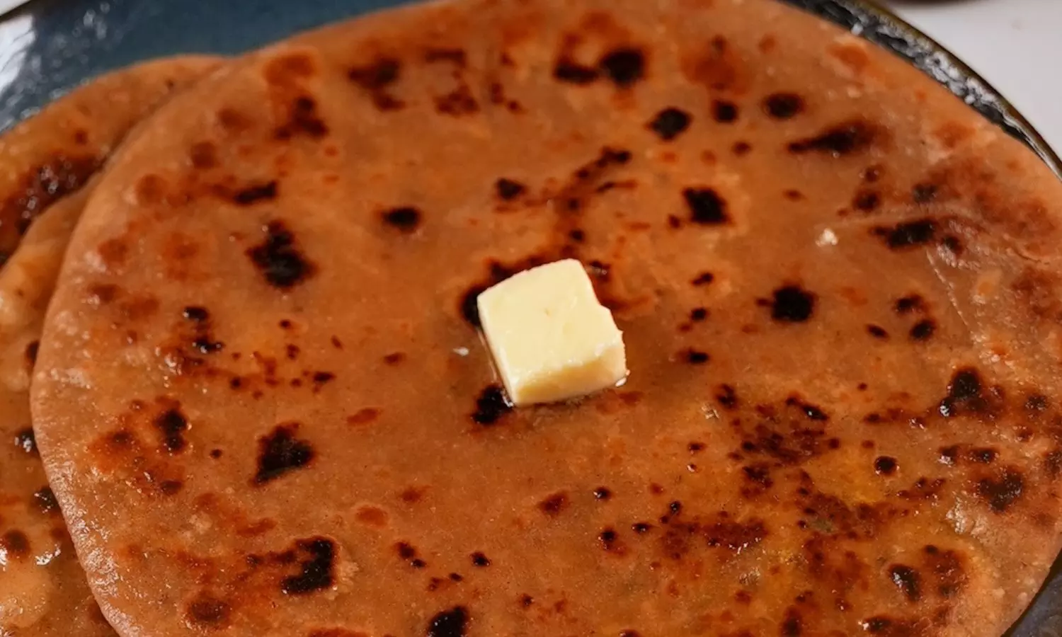 Gobi and Mooli Paratha
