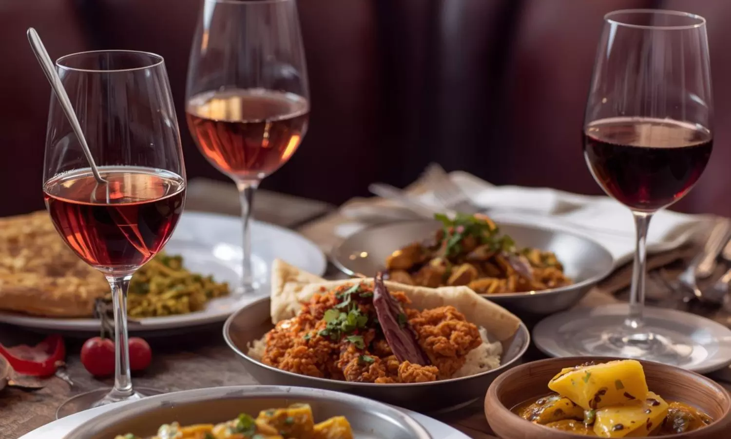 Indian Foods That Pair Shockingly Well with Wine