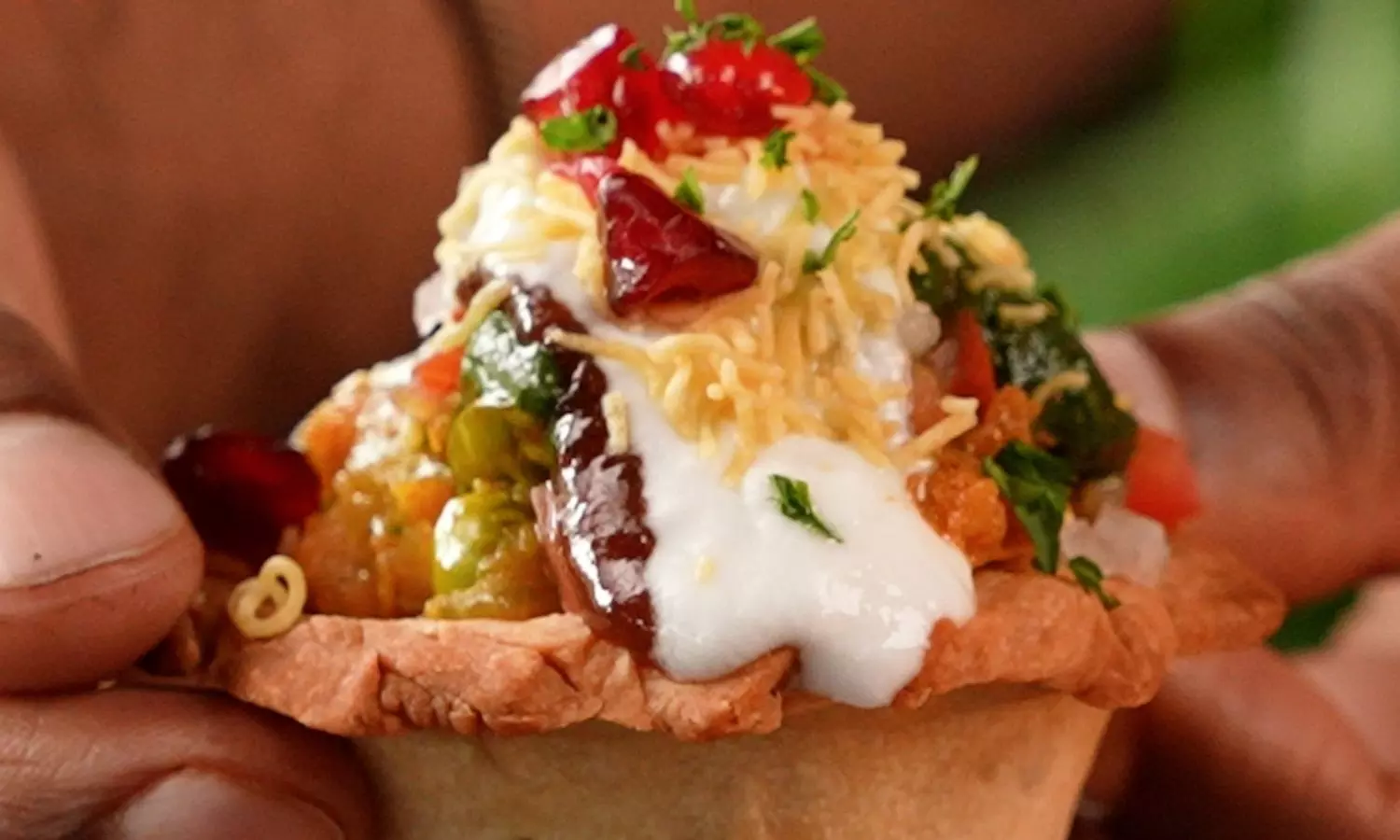 Samosa Chaat Cups