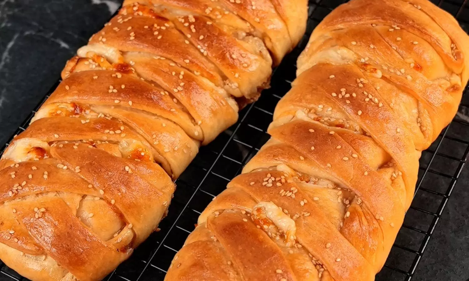 Oven Chicken Bread Loaf