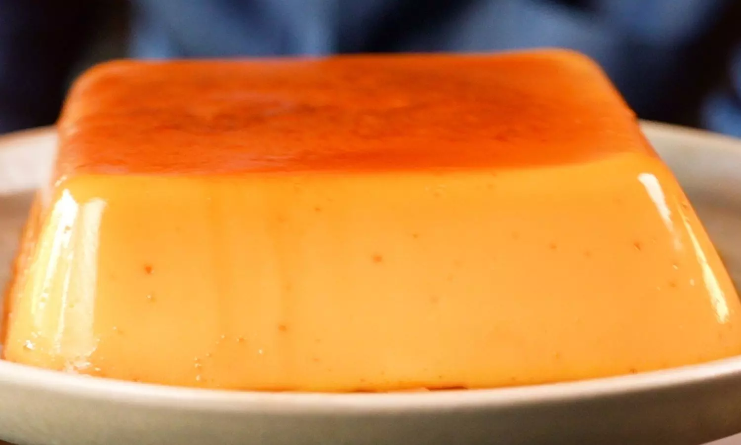 Microwave Caramel Pudding