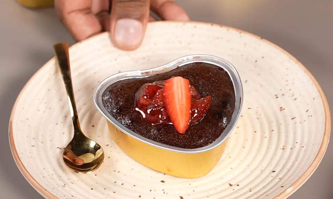 Strawberry Choco Lava Cake