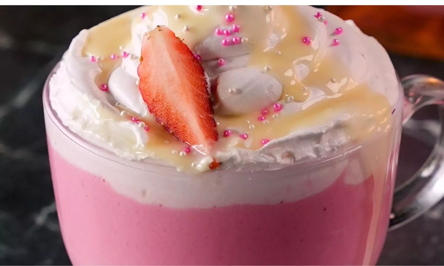 Strawberry Hot Chocolate