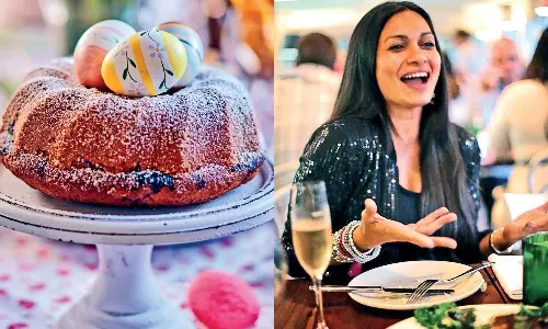Easter Bundt Cake and Maria Goretti