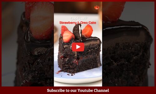 Oreo & Strawberry Dark Chocolate Cake Oreo & Strawberry Dark Chocolate Cake