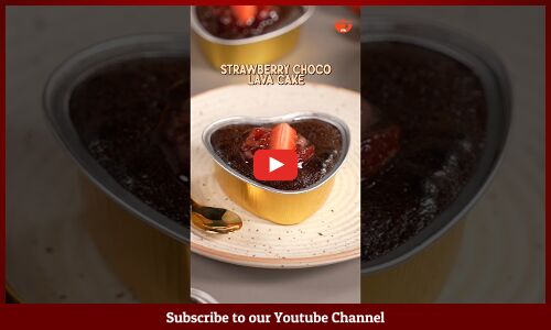 Strawberry Choco Lava Cake
