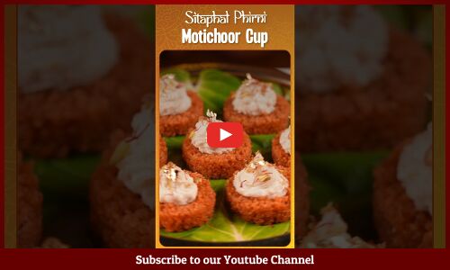 Sitaphal Phirni Motichoor Cup Sitaphal Phirni Motichoor Cup
