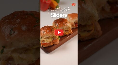 Roasted Vegetable Sliders