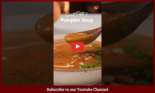 Sweet Potato and Pumpkin Soup