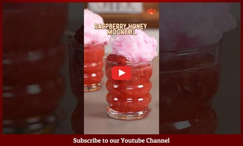 Raspberry Honey Mocktail Raspberry Honey Mocktail