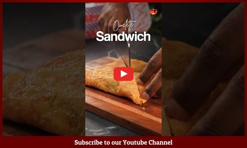 Cheese Omelette Sandwich Cheese Omelette Sandwich