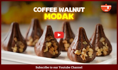 Coffee Walnut Modak