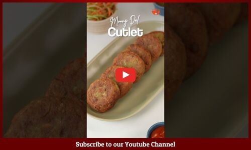 Sprouted Moong Dal Cutlet Sprouted Moong Dal Cutlet