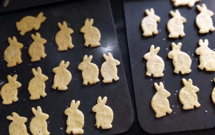 Easter Marzipan Bunnies