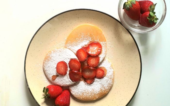 strawberry-pancake