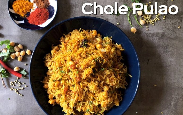 One-Pot Meal: Chole Pulao Recipe